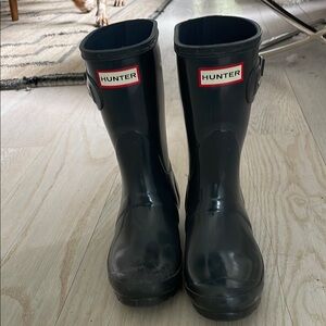 Hunter Black Rain Boots